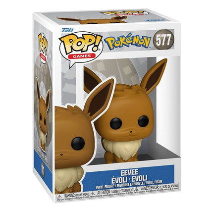 Pokémon POP! Games Vinyl Figur Eevee (EMEA) - 577