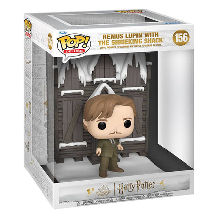 Harry Potter - Hemmelighedernes Kammer Jubilæum POP! Deluxe Vinylfigur Hogsmeade - Det Hylende Hus m/Lupin - 156