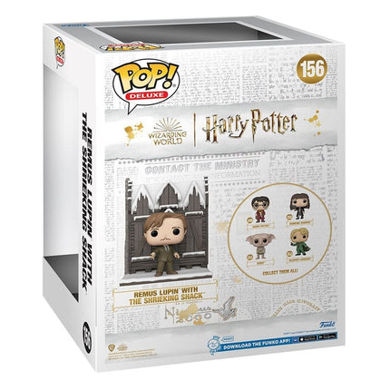 Harry Potter - Hemmelighedernes Kammer Jubilæum POP! Deluxe Vinylfigur Hogsmeade - Det Hylende Hus m/Lupin - 156