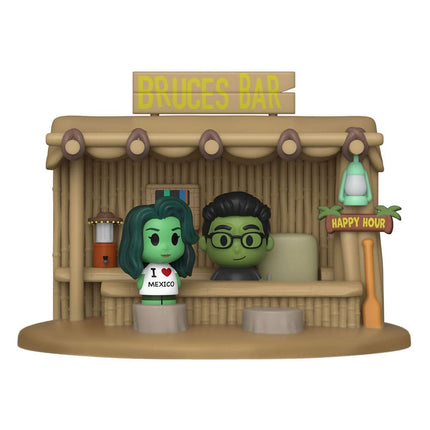 She-Hulk POP! Mini Moment Vinyl Figure Bar Scene