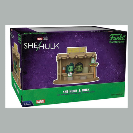 She-Hulk POP! Mini Moment Vinyl Figure Bar Scene