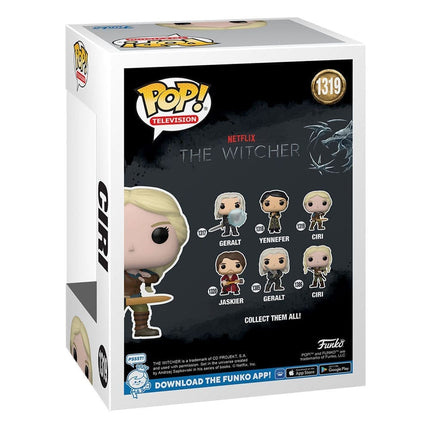 The Witcher POP! TV Vinylfigur Ciri med sværd - 1319