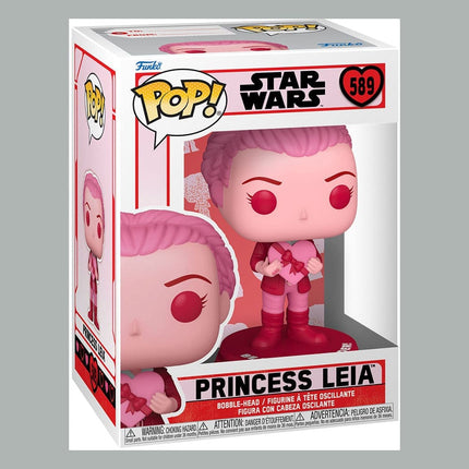 Star Wars Valentines POP! Star Wars Vinyl Figur Prinsesse Leia - 589