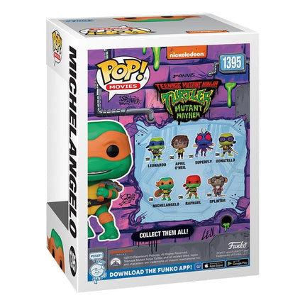 Teenage Mutant Ninja Turtles POP! Movies Vinylfigur Michelangelo - 1395