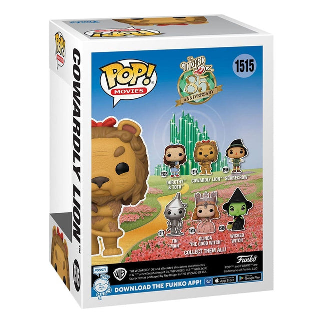 The Wizard of Oz POP! Movies Vinyl Figure - Cowardly Lion Chase Edition - 1515