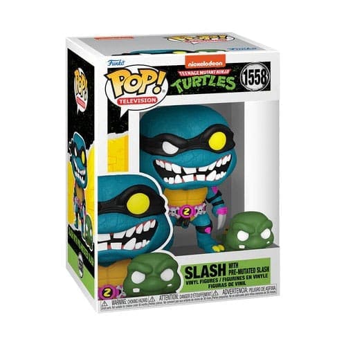 Funko POP! Teenage Mutant Ninja Turtles – Slash med Pre-muteret Slash #1558