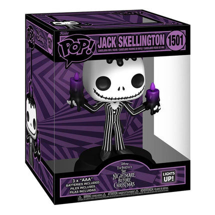 Disney POP! Vinyl Figur Jack Skellington Candelabra - 1501 (Lights Up!)