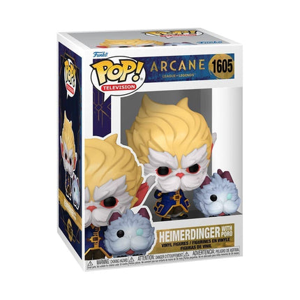 Funko POP! Television Arcane League of Legends Heimerdinger with Poro #1605