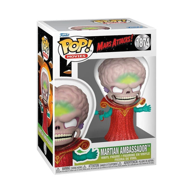 Funko POP! Movies – Mars Attacks! Martian Ambassador #1874