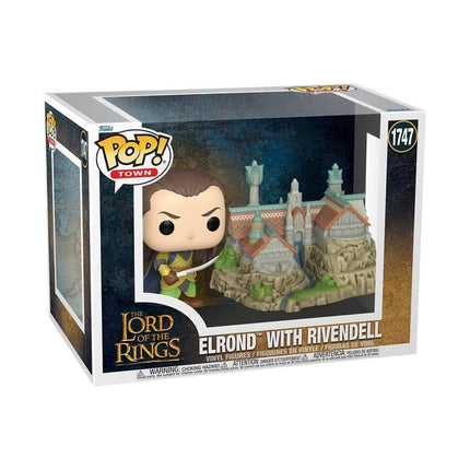 Funko POP! Town – The Lord of the Rings – Elrond with Rivendell #1747