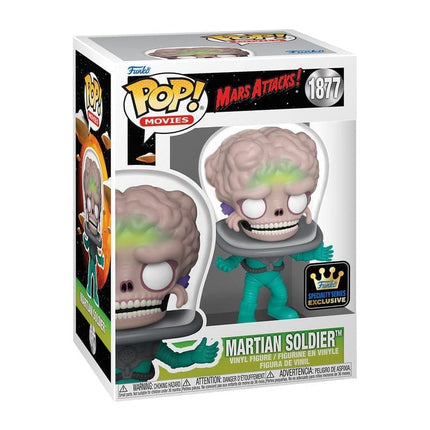 Funko POP! Movies Mars Attacks – Martian Soldier (Specialty Series Exclusive) #1877