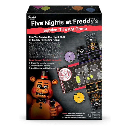 Five Nights at Freddy’s – Survive ’Til 6AM Brætspil