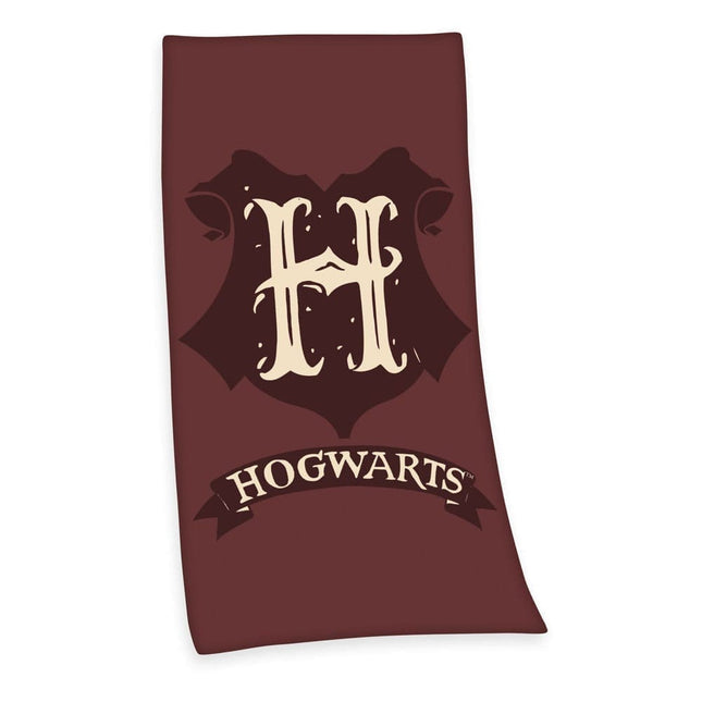 Harry Potter Velour Håndklæde - Hogwarts 75 x 150 cm