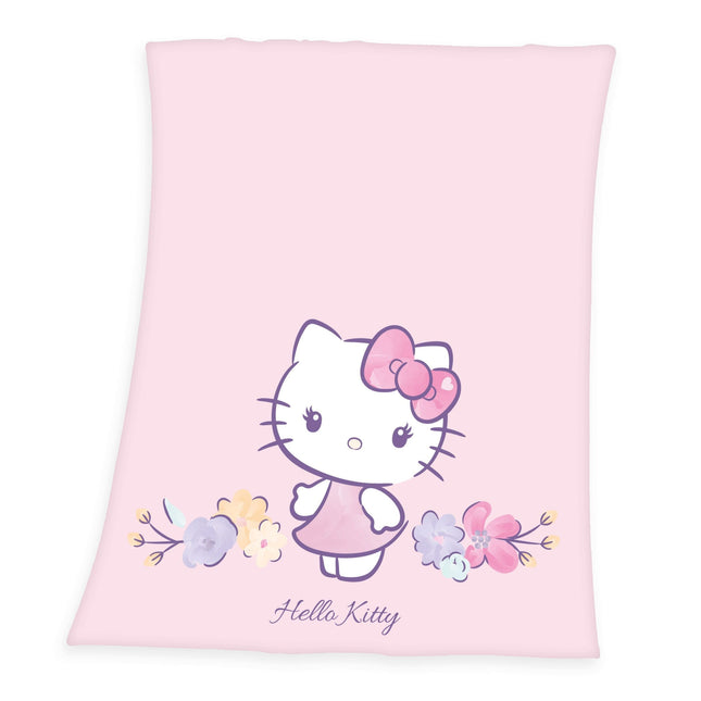 Hello Kitty Fleecetæppe Hello Kitty 130 x 160 cm