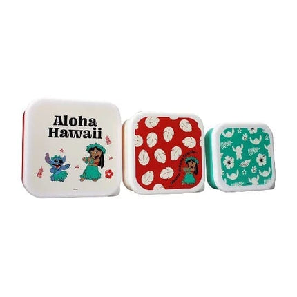 Disney: Lilo og Stitch Snackbokssæt (3 stk)