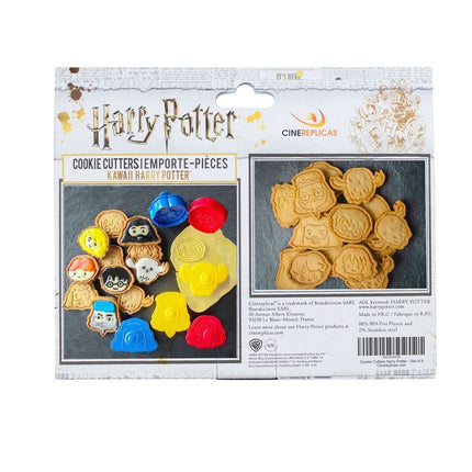 Harry Potter Kawaii Cookie Cutter / Stamp 6-Pack