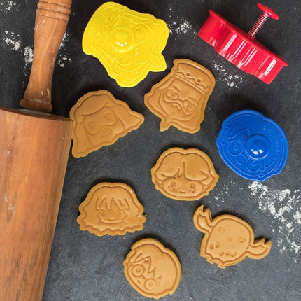 Harry Potter Kawaii Cookie Cutter / Stamp 6-Pack