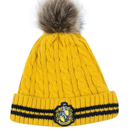 Harry Potter Hufflepuff hue med kvast