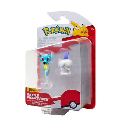 Pokémon Kamppakke med Figurer - Horsea og Litwick