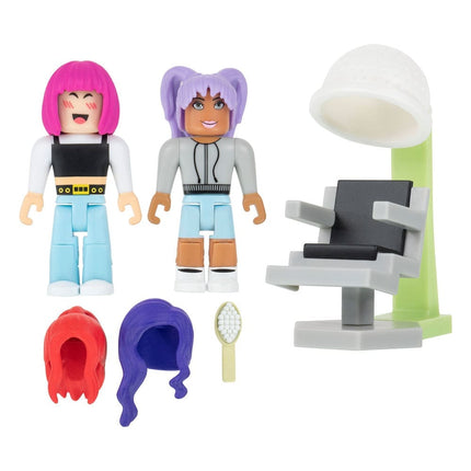 Roblox-actionfigurer spilpakke Brookhaven: Hår og negle