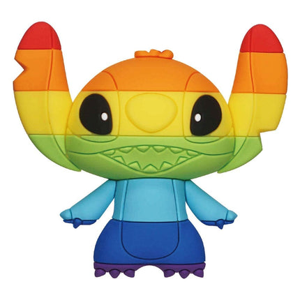 Disney reliefmagnet - Regnbue Stitch