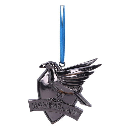 Harry Potter Ophængs Julepynt - Ravenclaw Våbenskjold (Sølv) 6 cm