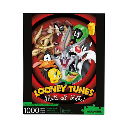 Looney Tunes puslespil "That's all folks" (1000 brikker)