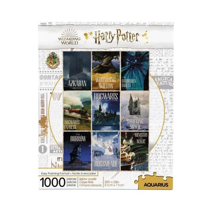 Harry Potter Jigsaw Puzzle Rejseplakater (1000 brikker)