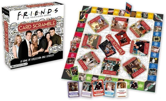 Friends Brætspil: Card Scramble (engelsk version)
