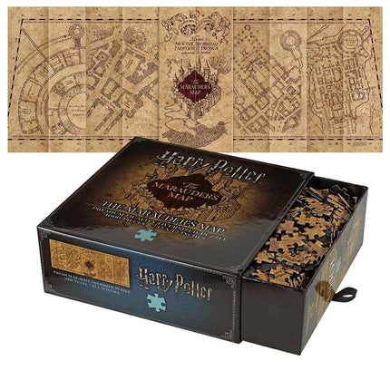 Harry Potter Puslespil - The Marauder's Map Cover (1000 brikker)