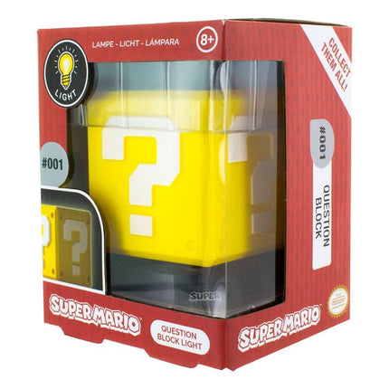 Super Mario 3D Light Up Question Block 10 cm