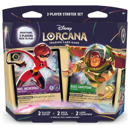 Disney Lorcana TCG 2-Player Starter Set Engelsk
