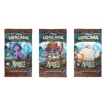 Disney Lorcana TCG Azurite Sea Booster (engelsk udgave)
