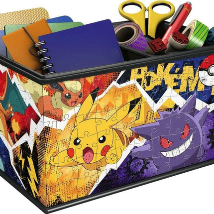 Pokémon 3D Puslespil Opbevaringskasse (223 brikker)