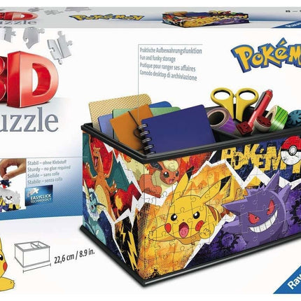 Pokémon 3D Puslespil Opbevaringskasse (223 brikker)