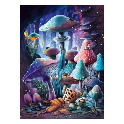 Ravensburger Selvlysende Puslespil – Måneskinsvampe (500 brikker)