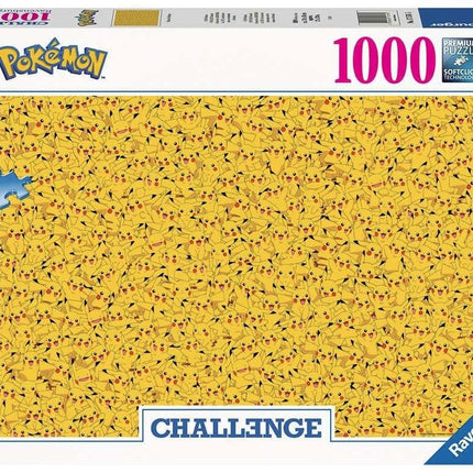 Pokémon Challenge Puslespil Pikachu (1000 brikker)