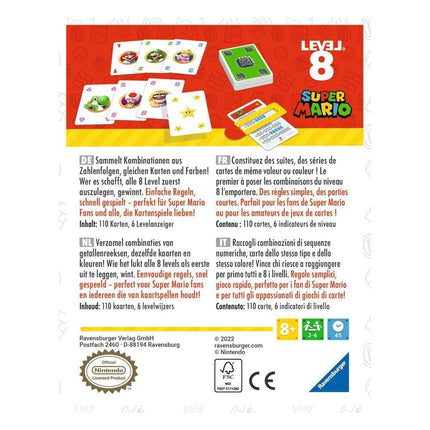 Super Mario kortspil – Level 8 (Engelsk)